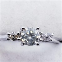 $2400 14K  Diamond(0.58ct) Ring