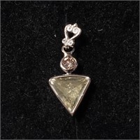 Certified14K  Rare Color Diamond (0.73Ct,Si2,Yello
