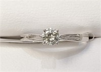 $1400 10K  Diamond(0.25ct) Ring
