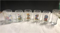 Walt Disney Mickey Mouse Collectable Glasses 2000.