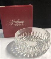 Gorham 8” Crystal Bowl in original box