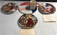 Santa Collector plates