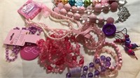 Pretty in pink Princess costume jewelry