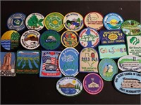 Girl Scout Council 25 patches 1997-2010