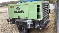 2016 Sullair Trailer Mounted Air Compressor 375DH/