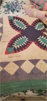 NICE OLD COLORFUL QUILT