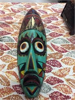 Tribal mask wall hanging