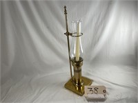 Brass Taper Candle Holder 20" Tall