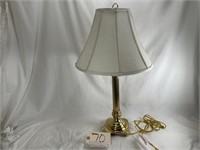 Brass Table Lamp 26"