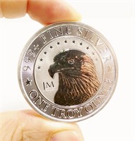 NEW JM BULLION One Ounce .999 Silver Round