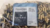 (620 Approx) Federal Champion .22 Long Rifle Ammo