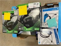 Salvage Lot of Non-working Gaming Headphones
