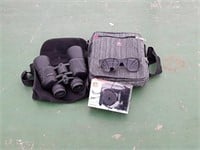 JBL Speaker, Binoculars, Sunglasses, Messenger Bag