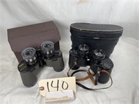 2 sets Vintage binoculars