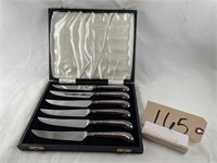 Vintage Sheffield England Lodge knife set
