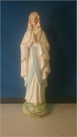 Porcelain Virgin Mary statue from Our Lady of
