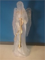 Clear resin Angel decoration 8 in tall