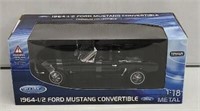 Welly 1964 1/2 Ford Mustang Convt. NIB Black