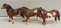3x- Horse Models -- One is a Breyer