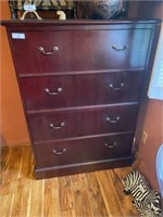 4-Drawer Upright File Cabinet