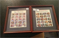 2-Framed Legends of American Music Series Stamps