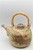 Handmade EARTH POTTERY Teapot by Wilkin-Blethen