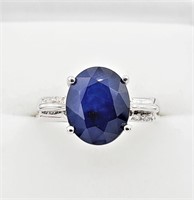 Blue Sapphire Ring-New