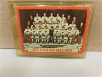 1973 OPC St Louis Blues # 105 Team Card
