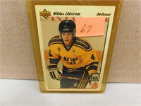 1992 Upper Deck Niklas Lidstrom # 26 Rookie Card