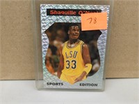 1992 Shaquille O' Neil Promotion #1 Card