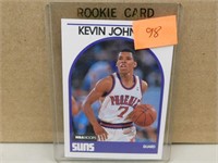 1989 Hoops Kevin Johnson # 35 Rookie Card