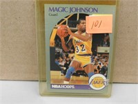 1990 Hoops Magic Johnson # 157 Card