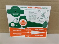 1960's Roto Copter Service Station Giveaway