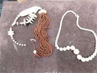 Various Beaded Necklaces