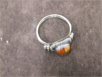 Sterling Silver Ring - Size 10