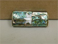 Vintage Abaolne & Silver Lighter Case