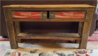 Cool Funky Coca Cola Sofa Table