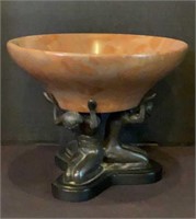 Art Nouveau Style Compote Bowl