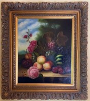 Antique Style Still Life Painting