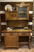 Antique Kitchen Pantry Cabinet