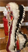 Native American Reenactment Chief's Headdress