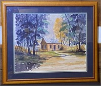 Anderson Indiana, Don Austin Watercolor