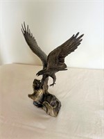 Bronze Sm eagle appr. 11-1/2"