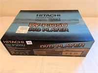 Hitachi DVD player NIB #DV-P204U