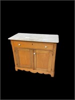 Marble top washstand
