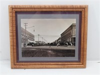 Bisbee Photo Print Downtown Twin Falls Black &