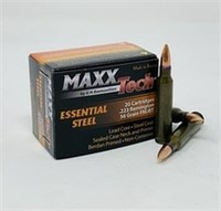 MaxxTech Essential Steel 223 Rem Ammunition
