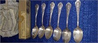 6 silverplate 1933 World's Fair spoons
