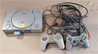 Playstation 1 w/ Controllers & Cords