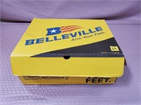 Belleville USA Navy Flight Boots, Brown Steel Toe